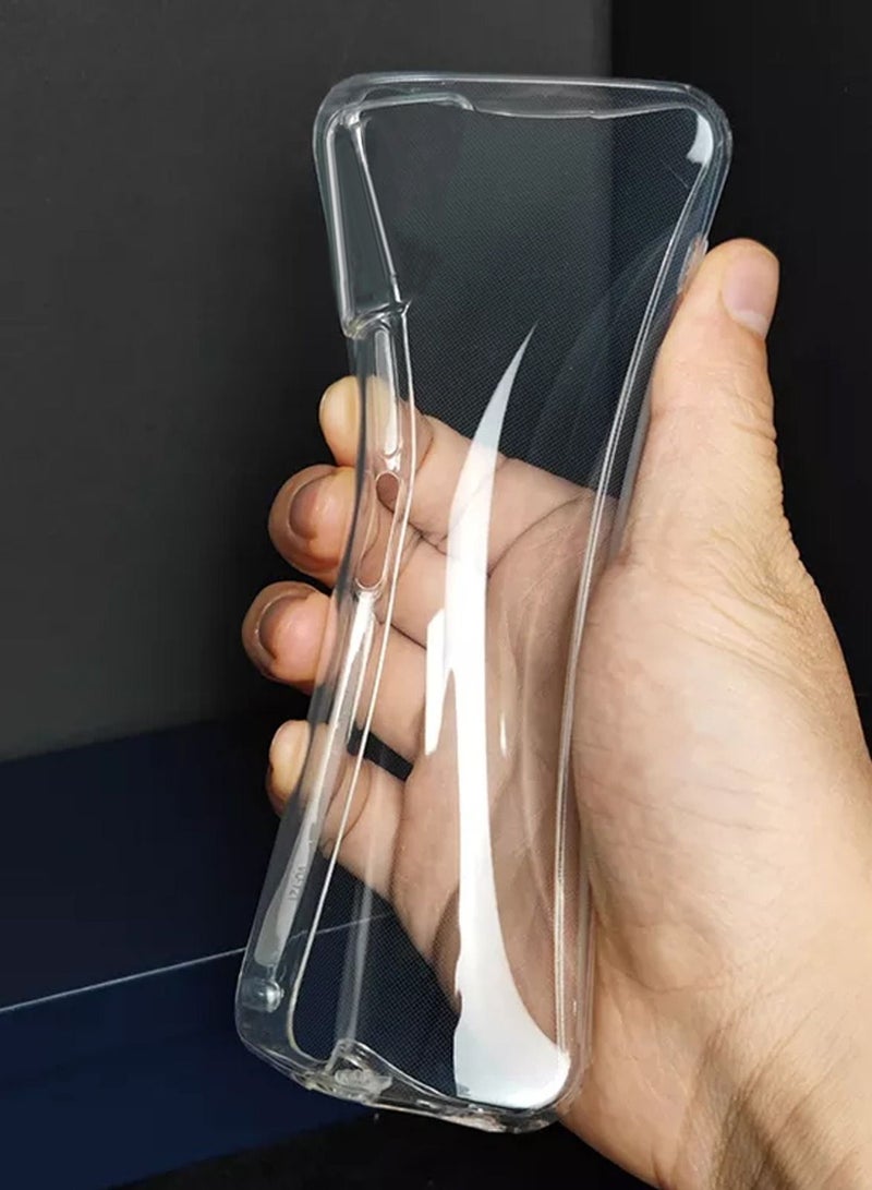 Techie Xiaomi Poco C40  TPU soft corner ultra slim clear case Shockproof anti fingerprint transparent protective back cover - Image 4