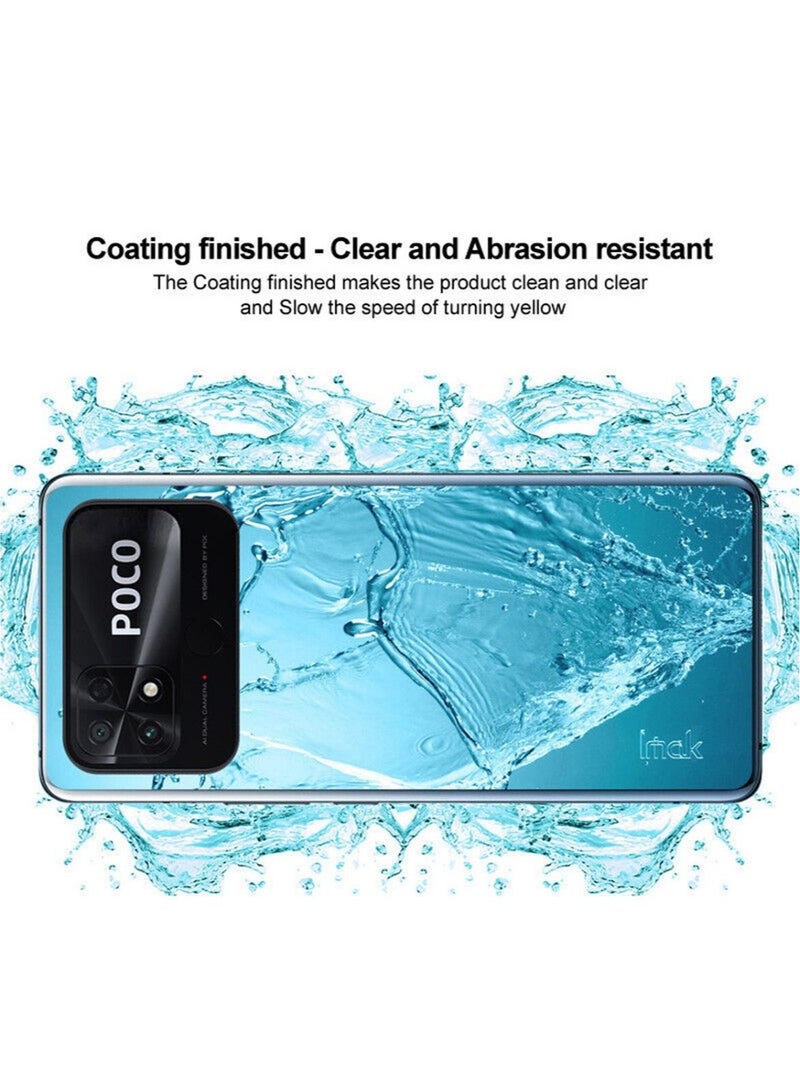 Techie Xiaomi Poco C40  TPU soft corner ultra slim clear case Shockproof anti fingerprint transparent protective back cover - Image 2