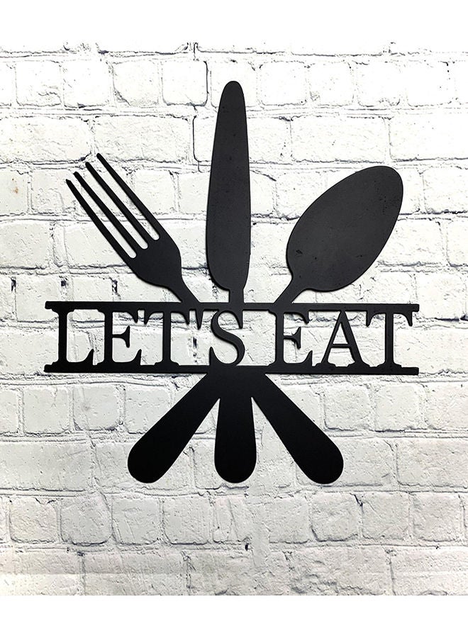 Lets Eat Kitchen Wall Art