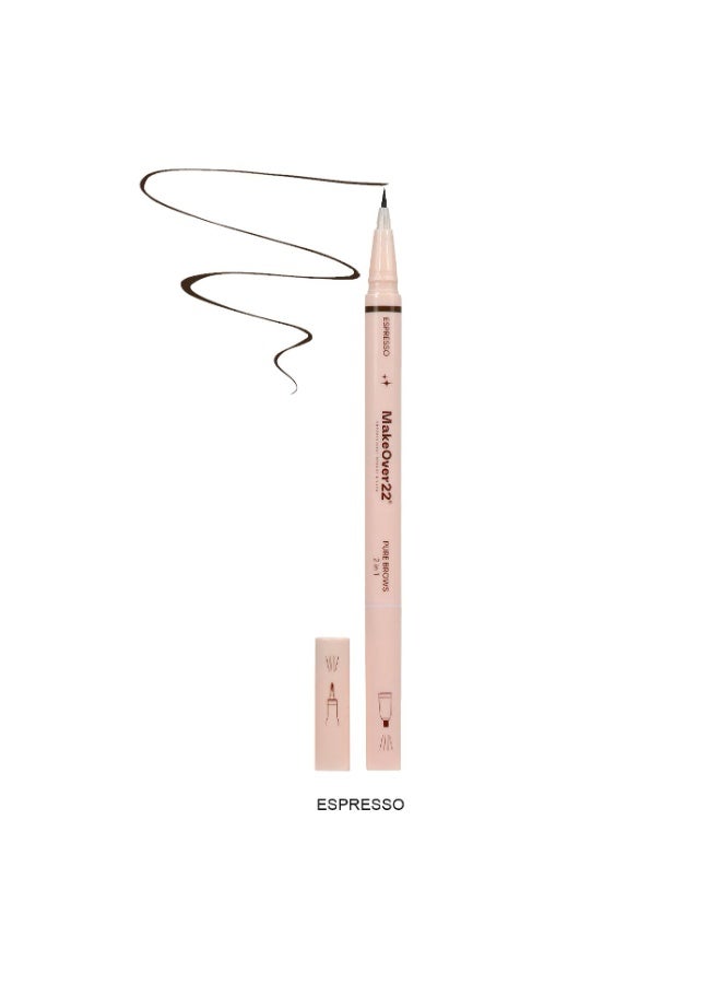 Makeover 22 Pure Brows 2in1-Espresso PW03 - Image 2