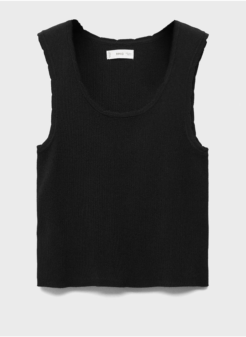 MANGO - Youth Essential Strap Top - Image 1
