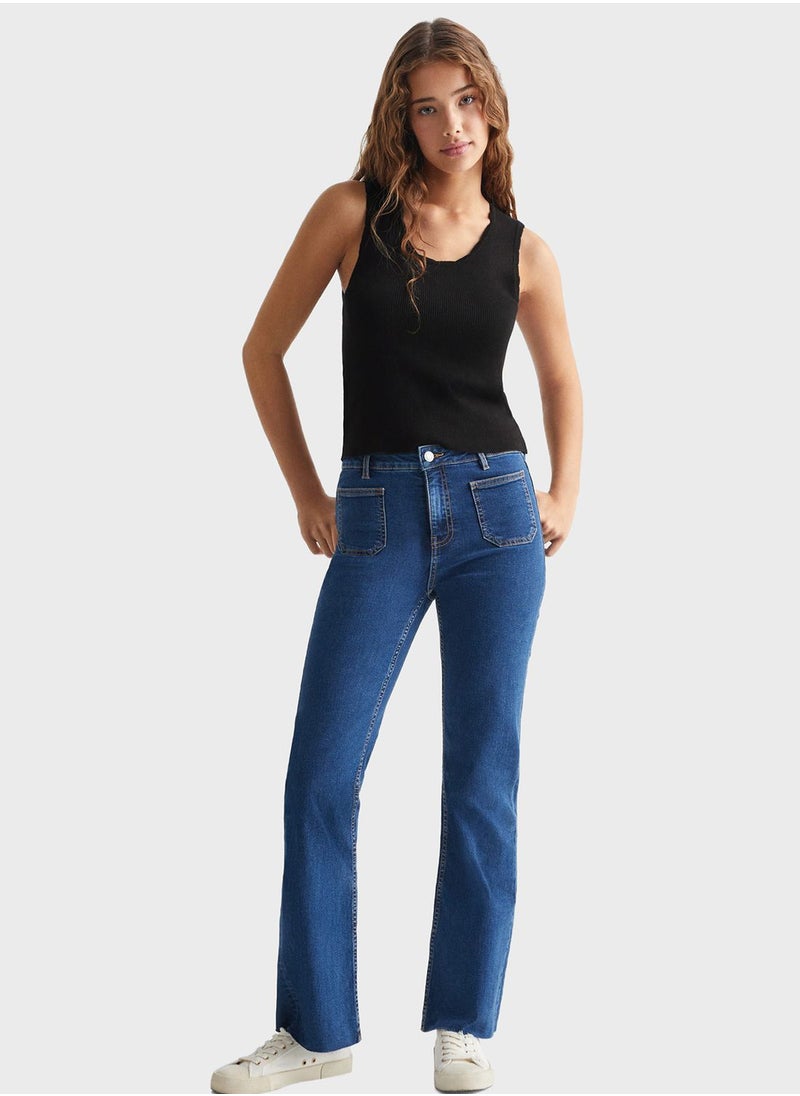MANGO - Youth Essential Strap Top - Image 1