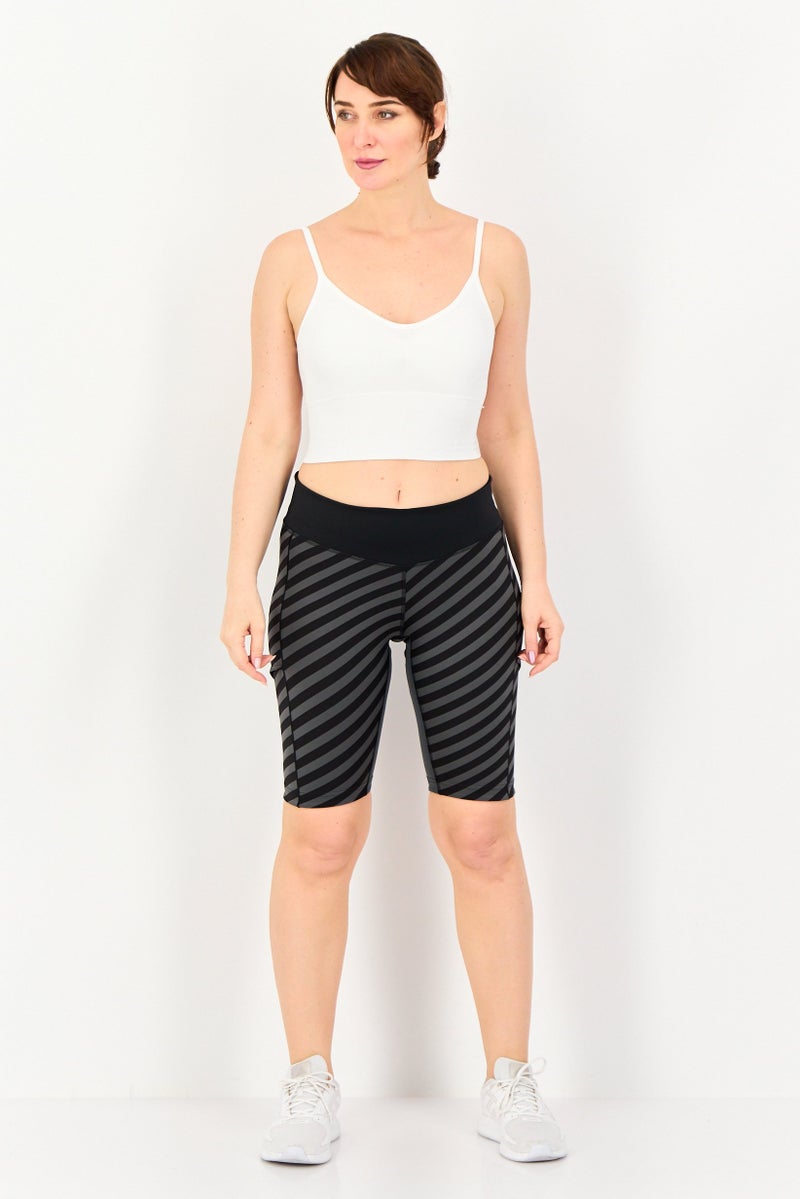 Adidas Women Sportswear Fit Tennis Shorts, Multicolor - Image 4