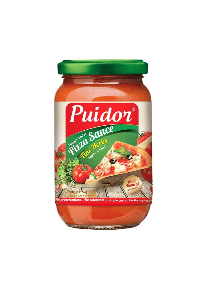 Puidor Fine Herbs Pizza Sauce 360g