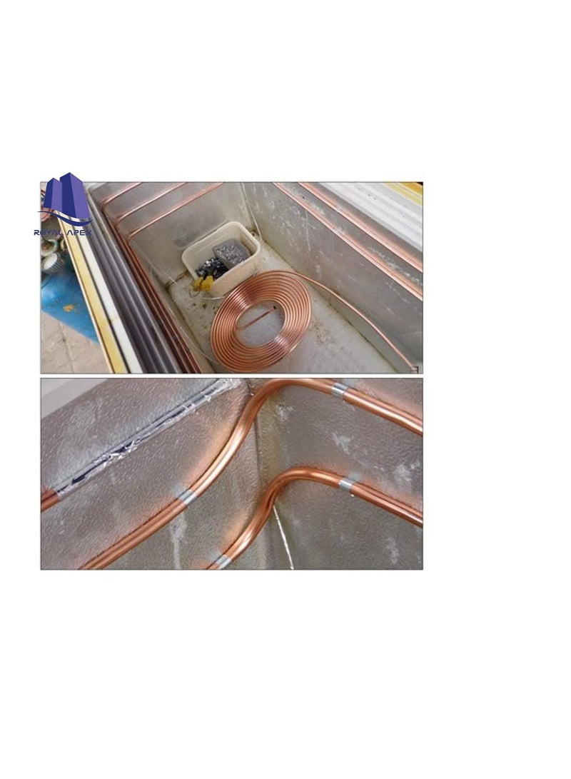 Thermo Soft Copper Coil Refrigeration -HVAC Tubing, Pancake Coiled, Soft Pipe – Made In Korea (1/2 Inch x 15 Meter)  - Image 3