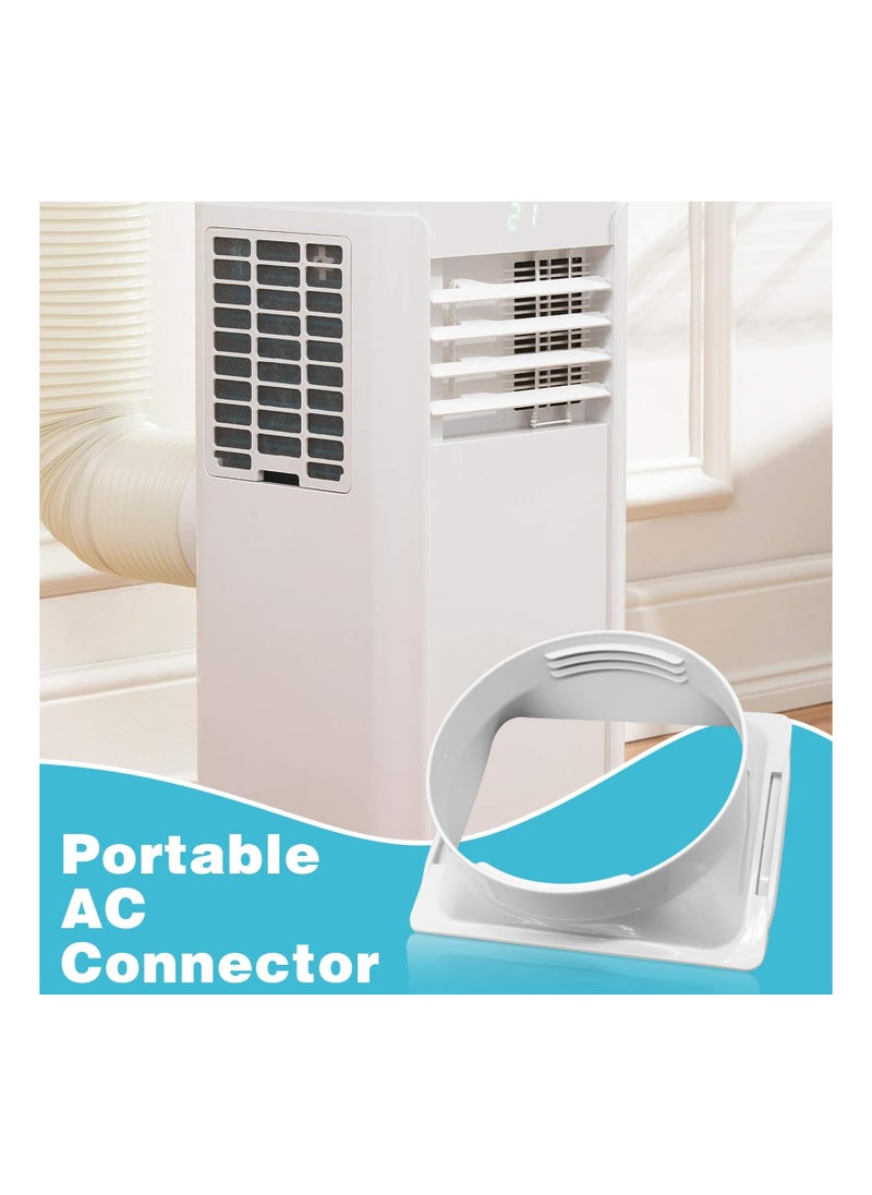 Generic - Portable Air Conditioner Exhaust Hose Coupler and Extension, Window Adapter Connector for Mobile AC Exhaust Port, Essential Parts for Air Conditioning Systems. - Image 1