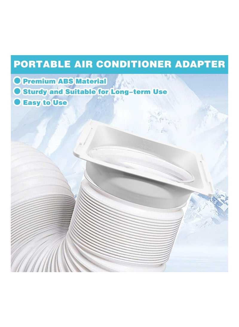 Generic - Portable Air Conditioner Exhaust Hose Coupler and Extension, Window Adapter Connector for Mobile AC Exhaust Port, Essential Parts for Air Conditioning Systems. - Image 1