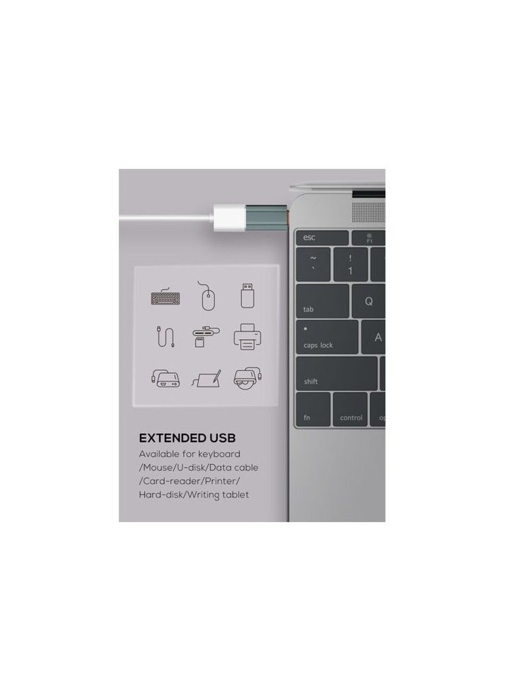 لدنيو - LDNIO محول USB من النوع C إلى USB A محول OTG نقل سريع ومستقر، محول USB من النوع C الممتد. - Image 1