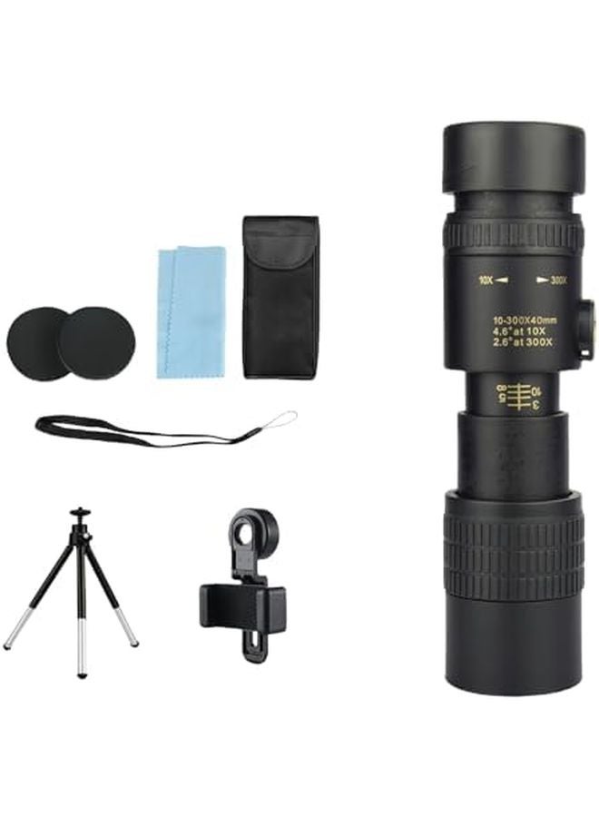 300X40 Neutral Tripod Quick Focus Telescopes For Outdoor Bird Watching And Travel - Image 2