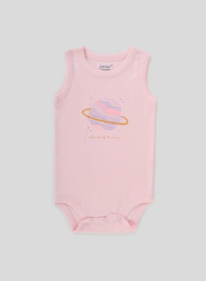 Junior Baby UniSex Cotton Bodysuit Pack of 3 - Image 2