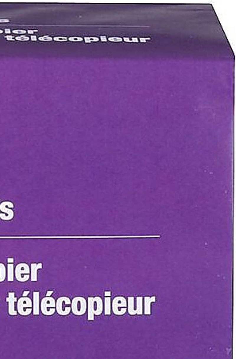 Staples 269571 Thermal Fax Paper White 98-Ft L x 8 1/2-Inch W 6 Rolls/Ct - Image 2