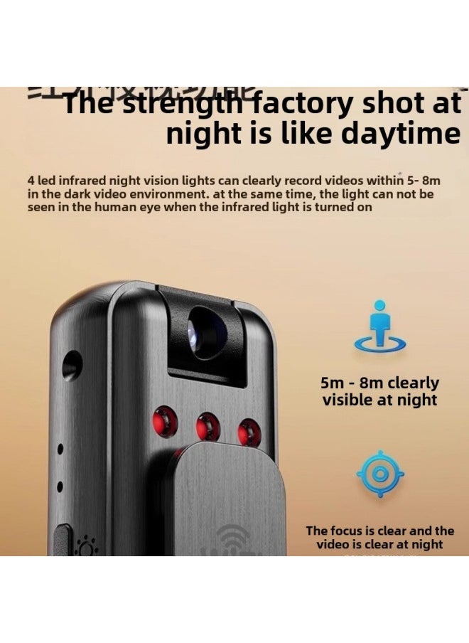 The Recorder Recording Pen Remote Monitoring With Video Recording Machine Camera HD Sports Camera-Body Color:Flagship Wifi Version + 128g Card [real-time Viewing On Mobile Phone + Audio And Video Synchronization + Ultra-clear Night Vision