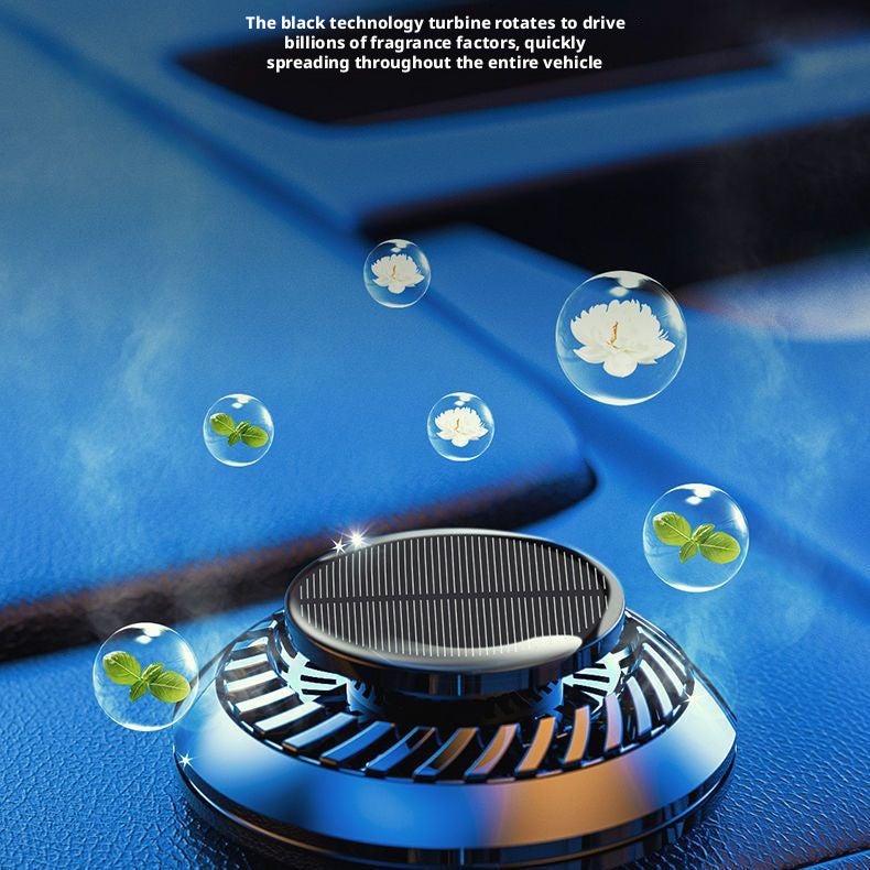 2026 Solar Rotating UFO Car Dashboard Ornament for Center Console Decoration - Image 5