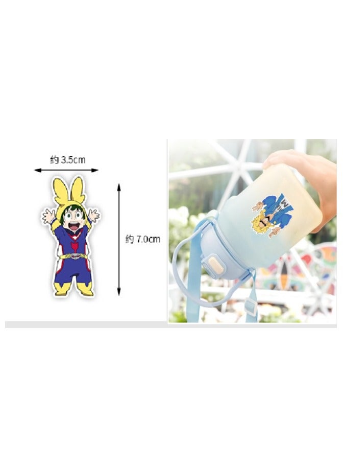 100Pcs Waterproof Stickers for Water Bottle, Laptop, Skateboar,d Computer, Phone.Cute Cartoon Stickers for Kids Teens - Image 4
