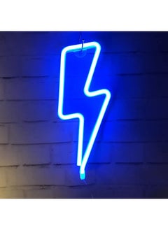 SKY-TOUCH Lightning Strike LED Neon Sign Blue 358cm  - Image 1