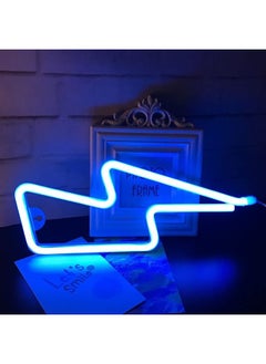 SKY-TOUCH Lightning Strike LED Neon Sign Blue 358cm  - Image 5