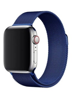 Generic Apple Watch Band 41mm 40mm 38mm Stainless Steel Metal Strap Milanese Loop Alloy Replacement for iWatch Series 8/7/SE/6/5/4/3/2/1 