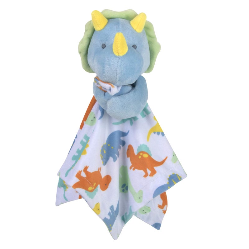 Baby Essentials Minky Animal Snuggler Lovey Blanket for Kids Babies Boys Girls Gender Neutral Security Blanket with Stuffed Animal 
