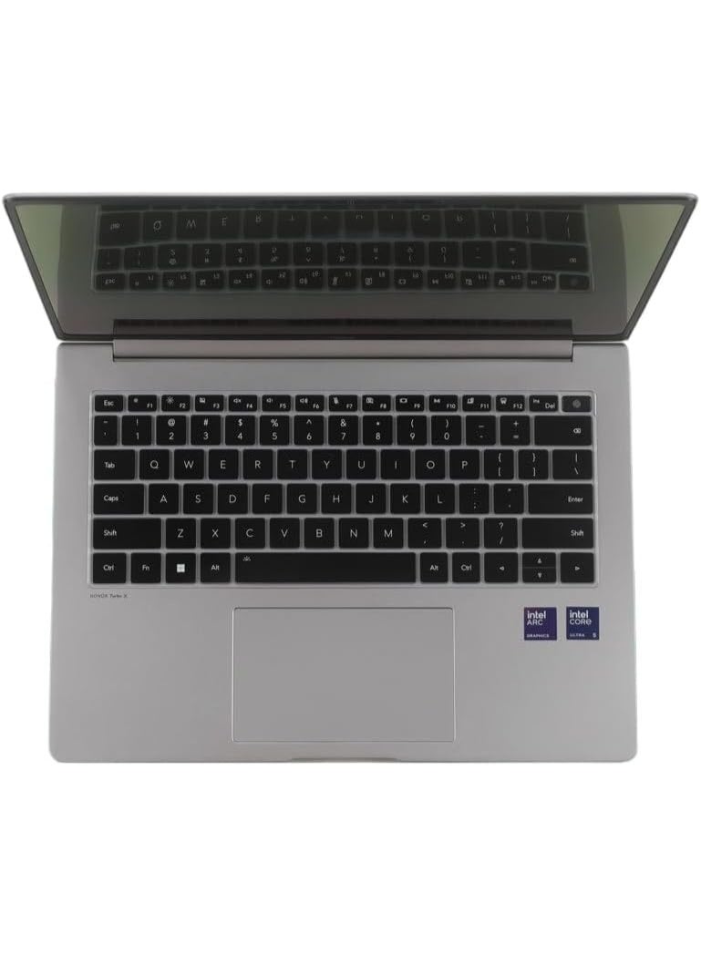 general 4-Pack Keyboard Cover Compatible with Honor MagicBook Pro 14 2025 14.6-inch Laptop Notebook Silicone TPU Keyboard Protector Skin - Image 1