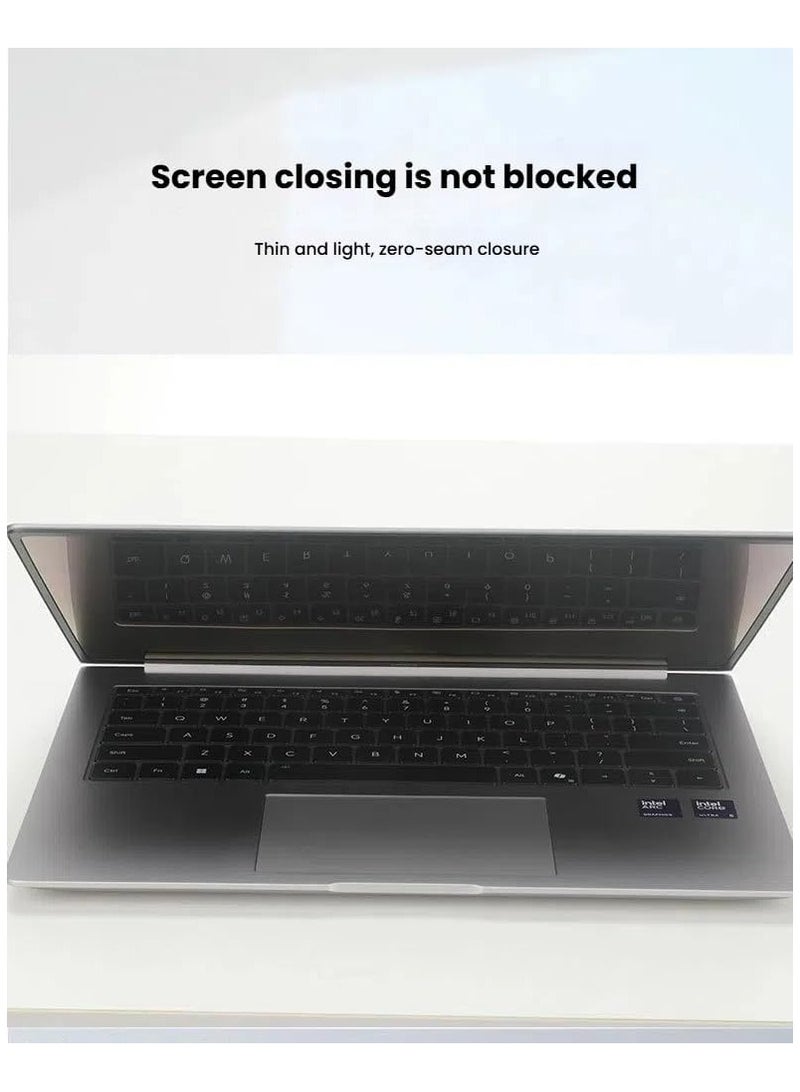 general 4-Pack Keyboard Cover Compatible with Honor MagicBook Pro 14 2025 14.6-inch Laptop Notebook Silicone TPU Keyboard Protector Skin - Image 2