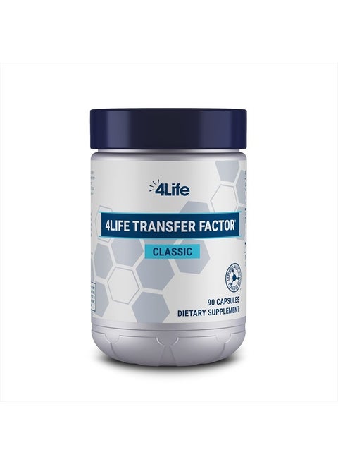 Transfer Factor Classic - Immune System Support Featuring Transfer Factor from Cow Colostrum - 90 Capsules