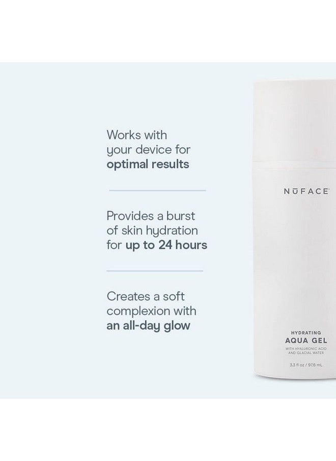 Nuface - Aqua Gel Activator Extralarge Lightweight Hydrating Activator To Conduct Microcurrent 10 Fl Oz - Image 1