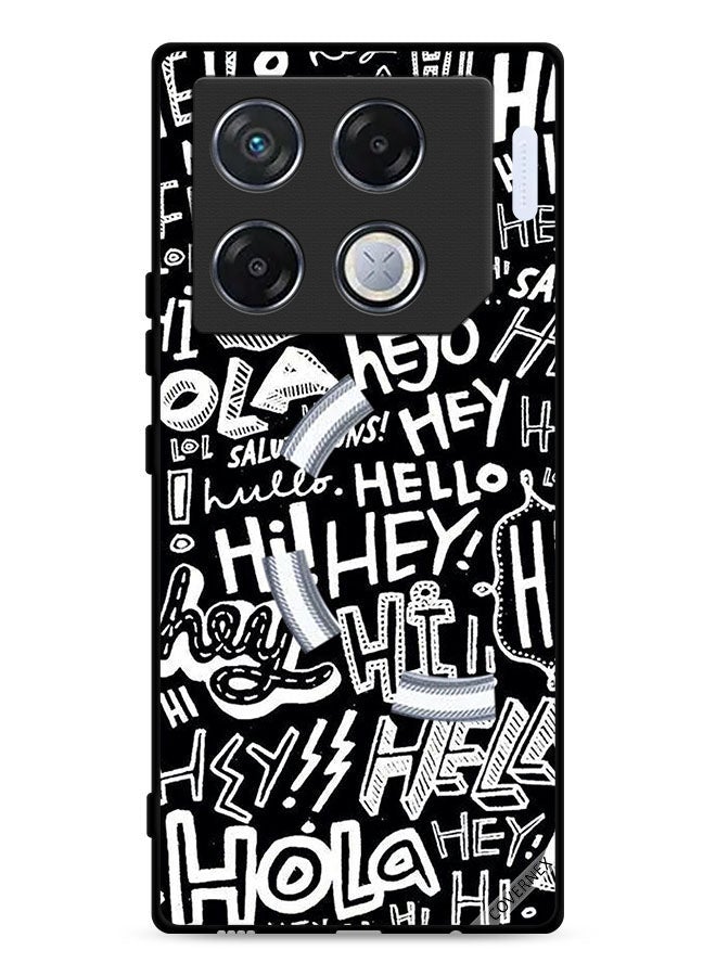 Covernex Infinix GT 20 Pro 5G Protective Case Cover Hi Hello Tags - Image 1