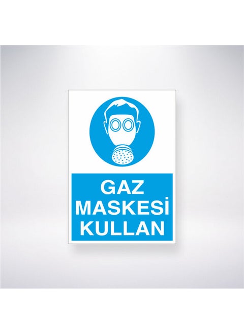 Reysa Design Gas Mask Use 21X30 cm Adhesive Sheet