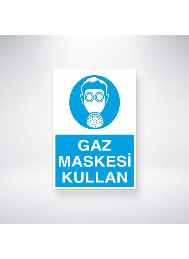 Reysa Design Gas Mask Use 21X30 cm Adhesive Sheet