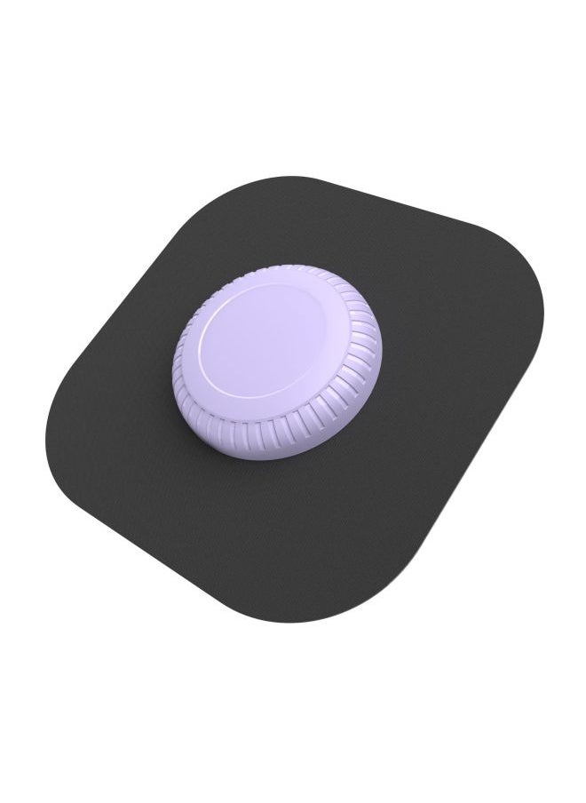 Generic - Suitable For Airtag Protective Cover Apple AirTag Tracker Anti-lost Device Paste Style Locator Protective Cover-Color:Purple - Image 1