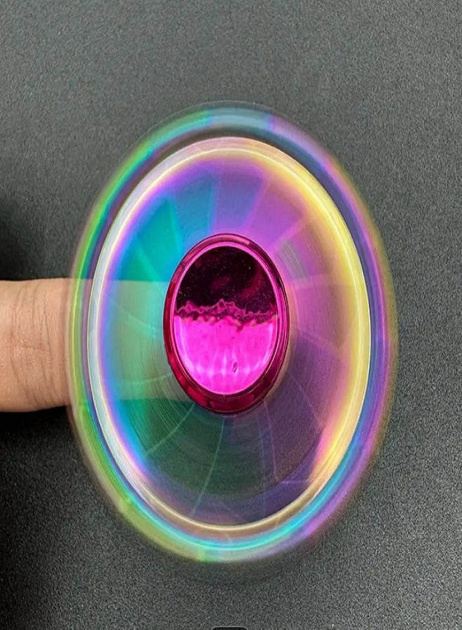 Premium Zinc Alloy Fidget Six-Head Spinner with Colorful Design - Durable, Portable Hand Toy for Relax, Ideal for Office, Leisure, Birthday, Gifts