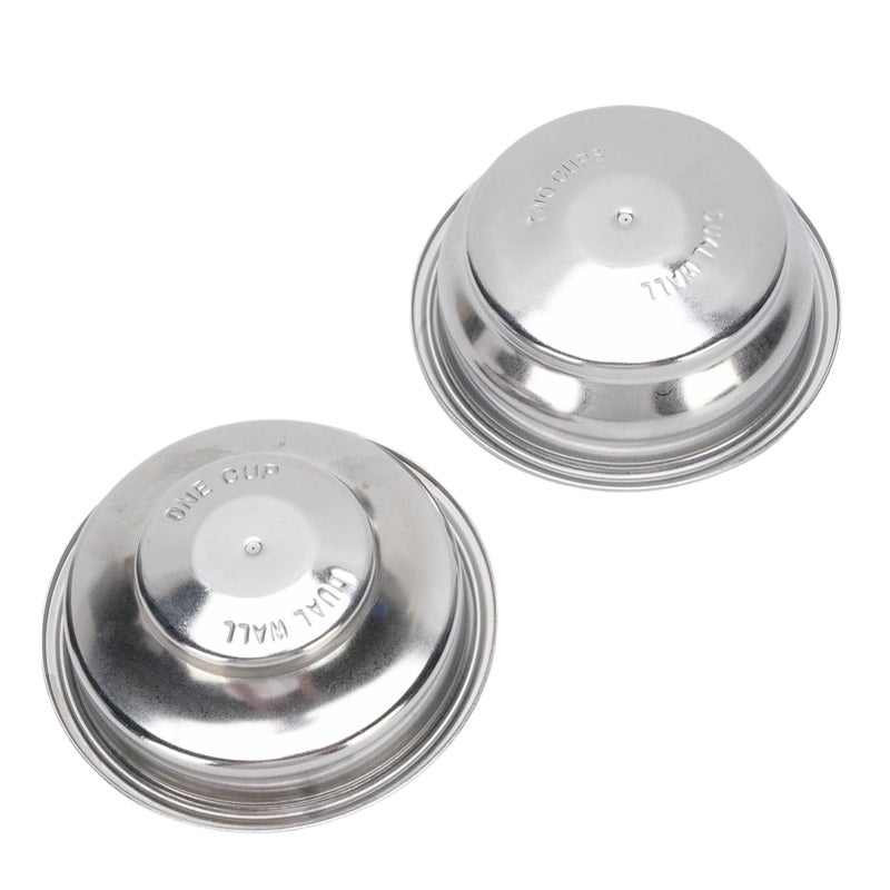 Stainless Steel 58mm 18g Pressurized Filter Basket For Espresso Machine 2Pcs - Image 4