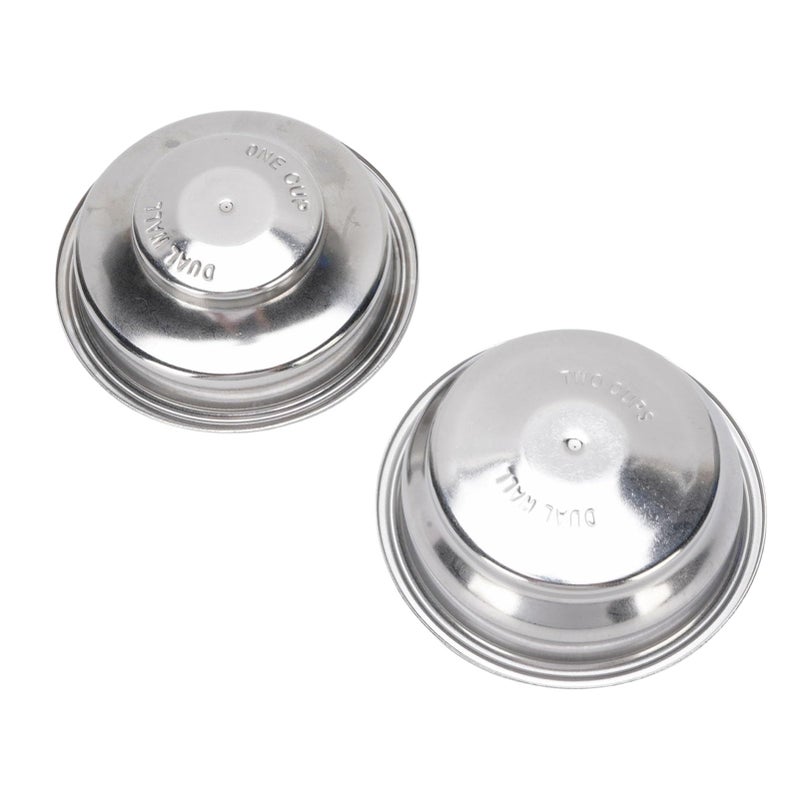 Stainless Steel 58mm 18g Pressurized Filter Basket For Espresso Machine 2Pcs - Image 3