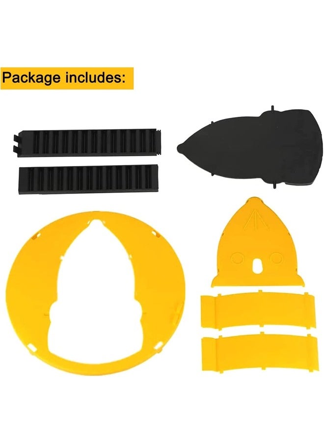 Generic - Mouse Trap Bucket Flip and Slide Lid Rat Auto Reset Multi Catch Humane Indoor Outdoor flip lid N Humanized Mousetrap Design Balance  5 Gallon Bucket Compatible (Without Barrel) - Image 1