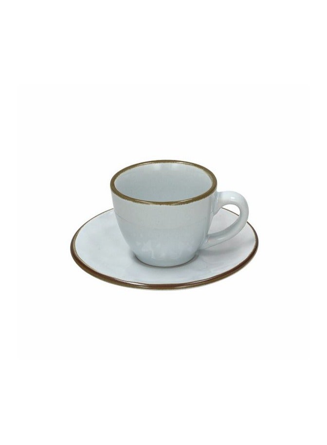 Tognana Set 6 Coffee Cup & Saucer     Naturalia - Image 2