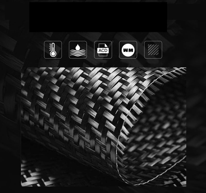 QASULER Carbon Fiber Dashboard Trim for BMW E60 - Image 3