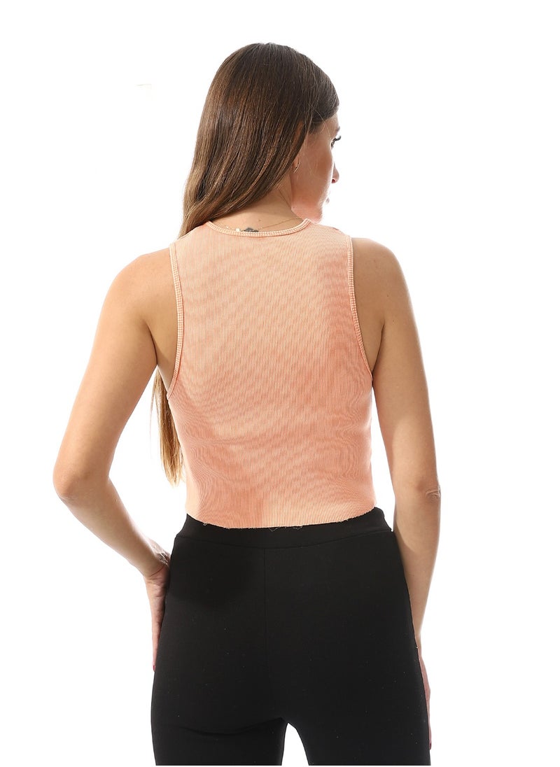 MERCH Top cut with a print on the chest  - Image 3