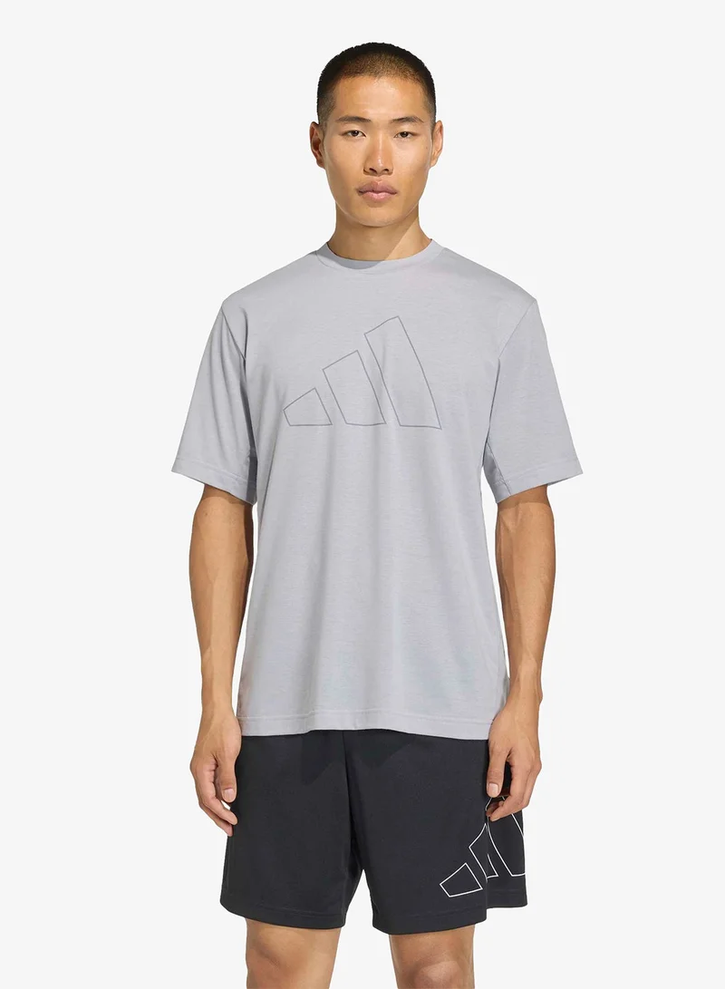 اديداس تيشيرت شعار فيل ريدي للمستلزمات الرياضية