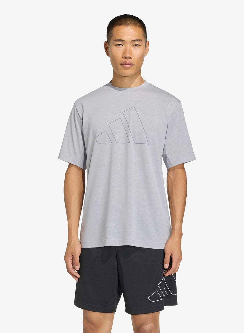Adidas Workout Essentials Feelready Logo T-Shirt - Image 1