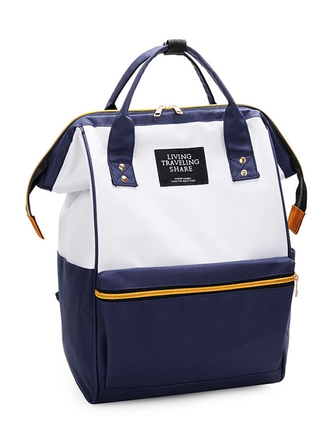 Loquat Zipper Closure Canvas Baby Diaper Bag - Image 2