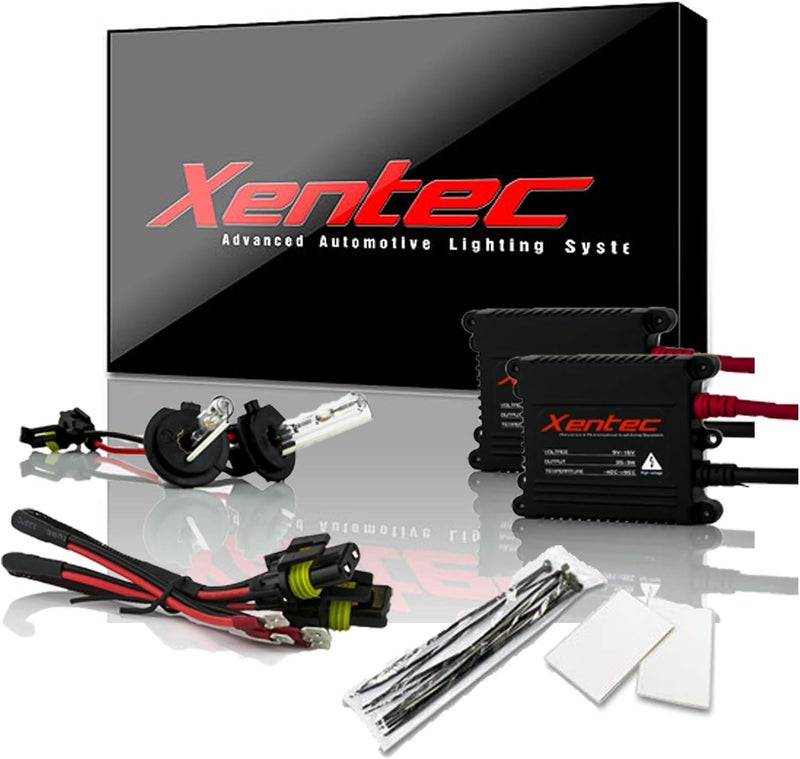 Xentec H7 10000K HID Xenon Bulb Pair with 2 x 35W Digital Slim Ballast (Ocean Blue) - Image 1