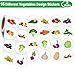 Hohamn 600 Pcs Vegetables Stickers for Kids Teachers 15 Inch 16 Styles Cute Vegetables Corn Lettuce Potatoes Peppers Carrots Stickers Roll for Kids Birthday Party School Reward Giveaways - Image 4
