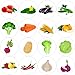 Hohamn 600 Pcs Vegetables Stickers for Kids Teachers 15 Inch 16 Styles Cute Vegetables Corn Lettuce Potatoes Peppers Carrots Stickers Roll for Kids Birthday Party School Reward Giveaways - Image 2