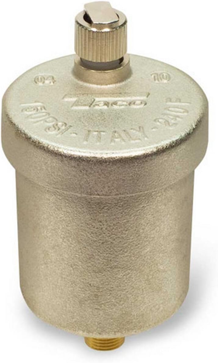 Taco 400-4 1/8" HY AIR Vent - Brass Construction for Hot Water Systems - Image 1