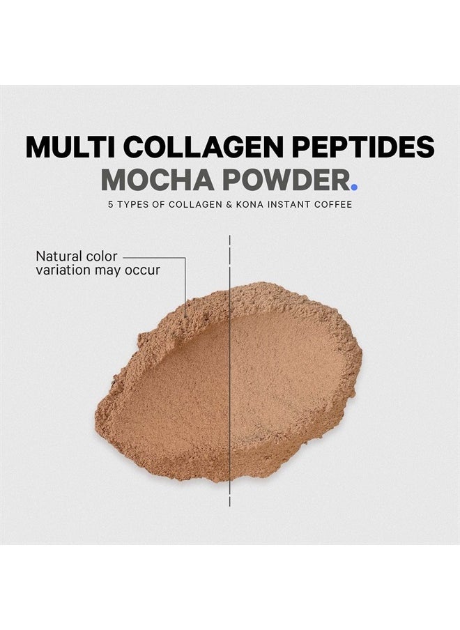Codeage - Multi Collagen Peptides Mocha - 14.39 oz - Image 1