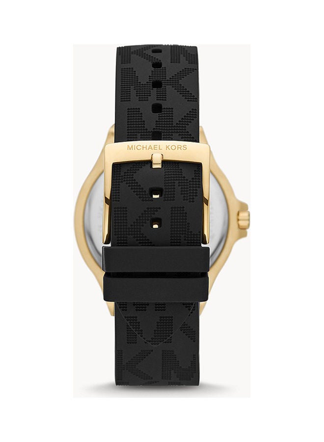 Michael Kors Women Silicone Analog Wrist Watch MK7281 - Image 2
