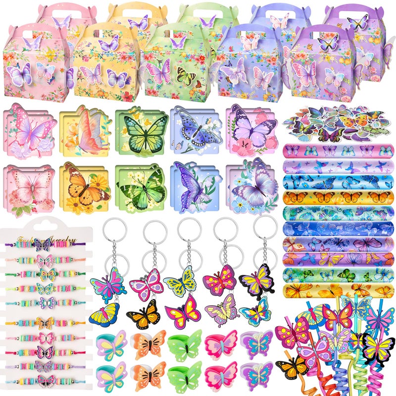 DMIGHT Butterfly Party Favors Fairy Birthday Party Supplies for Girls Kid Toy Gift Prize Goodie Bag Stuffer Butterfly Decorations Party Favors - Image 1