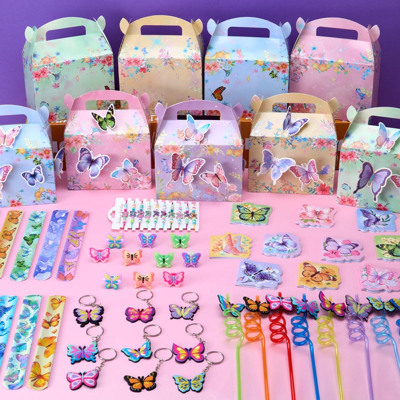 DMIGHT Butterfly Party Favors Fairy Birthday Party Supplies for Girls Kid Toy Gift Prize Goodie Bag Stuffer Butterfly Decorations Party Favors - Image 3
