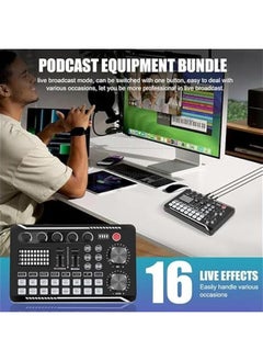 Live Sound Card With Dj Mixer Effects & Voice Changer, Professional Gaming Audio Mixer Soundboard for Pc, Live Streaming, Dj Equipment Set for Beginners (Set 3) - pzsku/ZC1DC8F7A5BB28936A332Z/45/_/1740130062/203fe29b-816f-48e9-8ff9-a2889c37a8e3