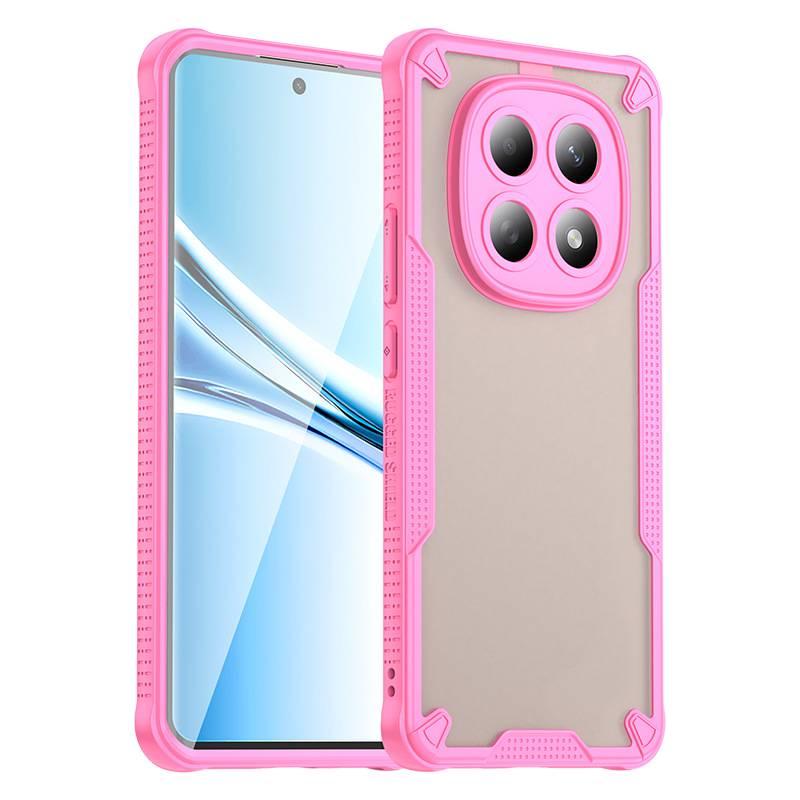 LS TPU+PC Protective Case for Redmi Note 15 Pro with Shockproof and Drop Protection plus Shockproof plus Kickstand plus Strong Magnetic in Red - Image 1
